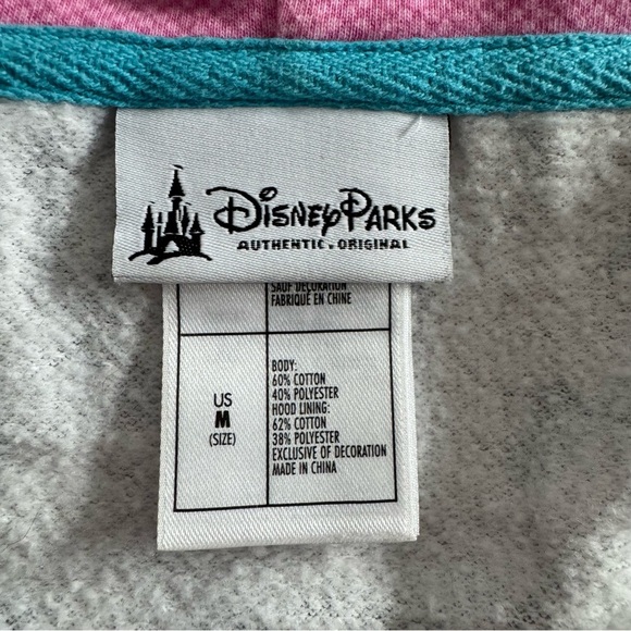 Disney Parks Minnie Mouse Comic-Print Zip Hoodie – Size M - Picture 2 of 9